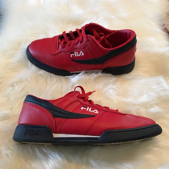 Fila Other - Men’s Red Low Top Fila Size 13